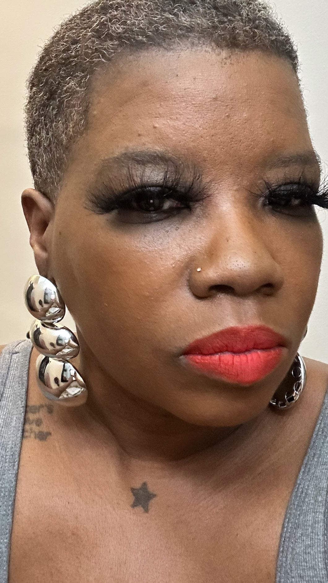 SILVER DROPS EARRINGS